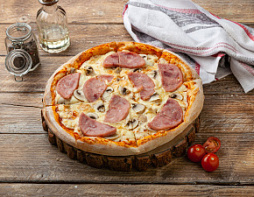 Ветчина и грибы