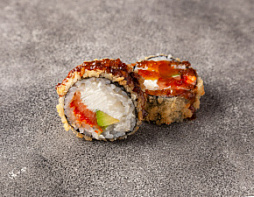 Темпура ролл с лососем