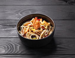 Рис с морепродуктами